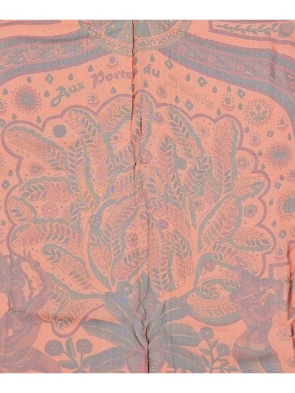 Hermes Bandana Scarf Orange - Picture 4 of 7